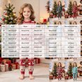 thumbnail image 4 of sdbrld Kids Girl Christmas Pajamas Set Shirts and Shorts Jammies Xmas Matching Pjs Outfits Sizes 6-7 Years, 4 of 9