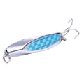 thumbnail image 2 of NIBOLOG 7cm/21g Fishing Lure Beveling Reflective High Gloss Sharp Hook Bright Color Heavy Duty Metal Long Casting Sea Fishing Spinnerbait Artificial Bait Fishing Supplies, 2 of 8