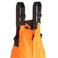 thumbnail image 5 of Realtree Blaze Orange Youth Insulated Hunting Bib, Sizes XS-2XL, Unisex, 5 of 9