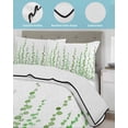 thumbnail image 3 of Twin XL Quilt Bedding Set, Green Polka Dots Reversible Summer Quilt 3 Pieces, Watercolor Abstract Art Lightweight Bedspreads Coverlets with 2 Pillow Shams for All Seasons, 3 of 5