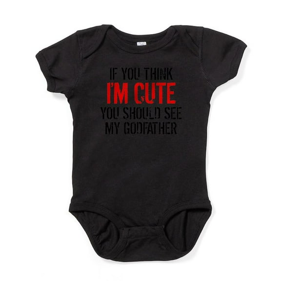 CafePress - You Should See My Godfather Body Suit - Cute Infant Bodysuit Baby Romper - Size Newborn - 24 Months