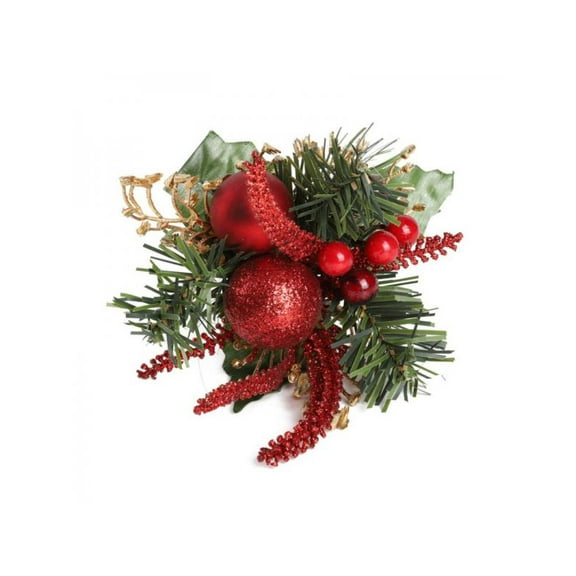 Topumt Christmas Artificial Pine Flower Tree Decor