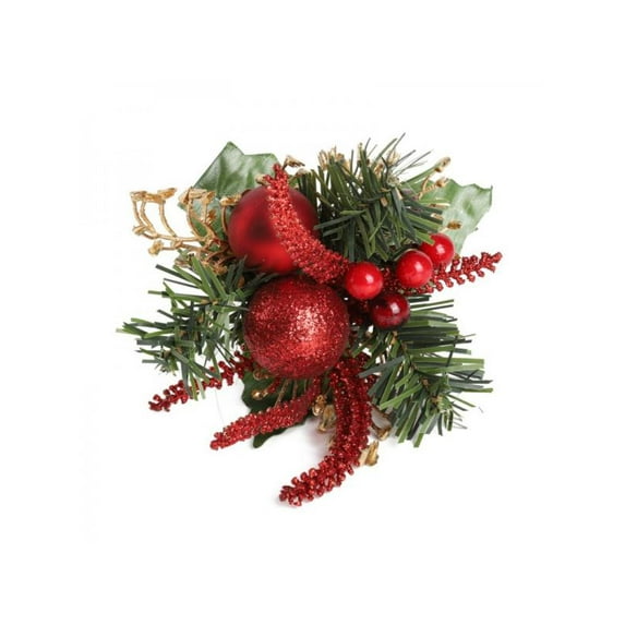 Topumt Christmas Artificial Pine Flower Tree Decor