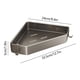 thumbnail image 3 of Estante de Almacenamiento para Baño de Acero Inoxidable Gris 32.5x24x5cm Estante para Toallas sin Perforaciones con Ganchos Diseño Ventilado para Artículos de Aseo y Cosméticos, 3 of 6