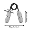 thumbnail image 2 of Aluminum Alloy Hand Grip Strengthener for Gym Fitness Training and Finger Strength Development, 2 of 4