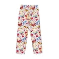 thumbnail image 5 of Xecao Cute Butterfly Flowers Men's Straight Lounge Pajama Pants: The Ultimate in Comfortable Sleepwear, 5 of 9