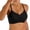 Black, variant on Ashyfjp Seamless Bras for Women Solid Color Wire-Free Thin Molded Cup Bra with Adjustable Straps Womens Lightweight Everyday Bra, Size M-XL