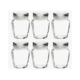 thumbnail image 1 of Set 6 Brocalito Vidrio Envase Redondo Vittori Regalo Dulcero 200 ml, 1 of 2
