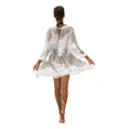 thumbnail image 1 of Mujer Vestido Playa Verano Mujer Encaje Blanco Cubre, 1 of 8