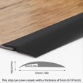 thumbnail image 2 of Carpet to Tile Floor Transition Strip, Black, 2 of 5