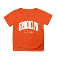 thumbnail image 3 of Hienoo Toddler Girls T-Shirt Short Sleeved New York Printed Kids Trendy Summer Tee, 3 of 3