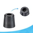 thumbnail image 4 of Uxcell 0.87" H x 0.87" W Rubber Bumper Feet with Stainless Steel Washer and Screws 4Pack, 4 of 5