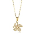 thumbnail image 1 of Collier pour Femmes Rotatif Strass - Pendentif Collier Charme Collier Clavicule, 1 of 8