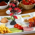 thumbnail image 4 of UPOUART 3Ud Roja Para Bandejas De Sushi Y Platos De Comida, 4 of 7