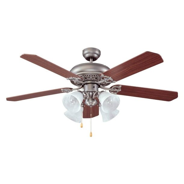 Craftmade Man52an5c4 Manor 52 In Indoor Ceiling Fan Antique Manor 52 In Indoor Ceiling Fan