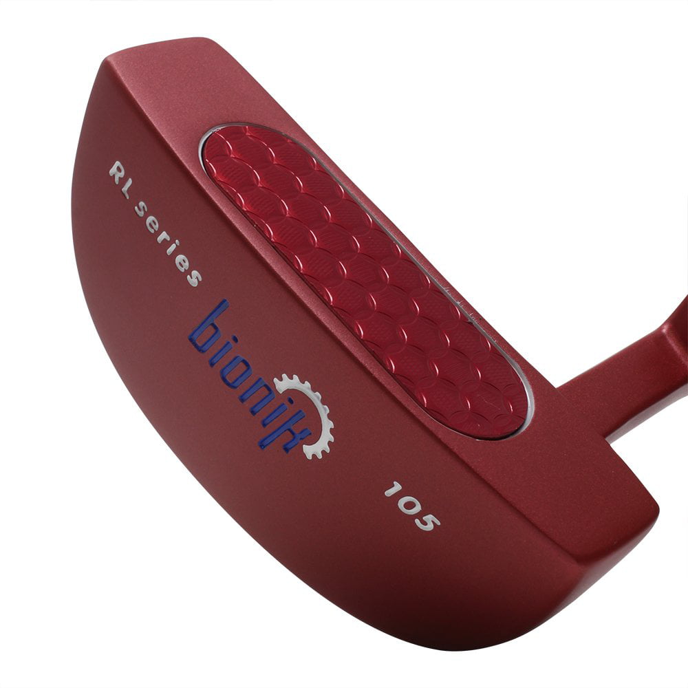 Bionik 105 Red Golf Putter Right Handed Semi Mallet Style with Alignment  Line Up Hand Tool 32 Inches Petite Lady's Perfect for Lining up Your Putts