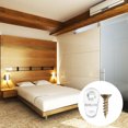 thumbnail image 2 of Clips Cabinet Mirror Retainer Door Clip Holder Window Buckles Bracket Mounting Laminate Screws Panel Transparent Brackets Doors, 2 of 5