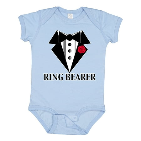 

Inktastic Tuxedo Ring Bearer Gift Baby Boy Bodysuit