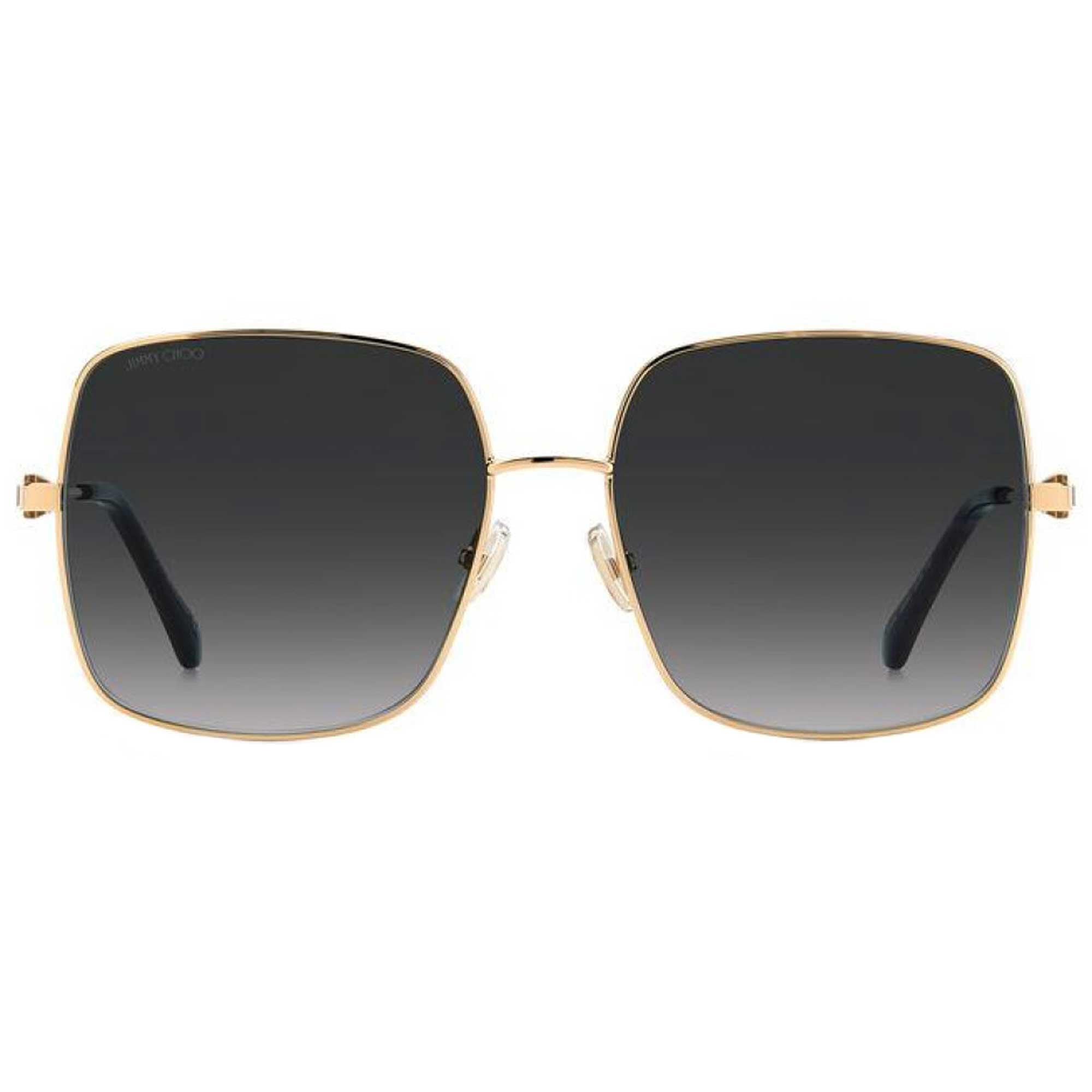 JIMMY CHOO リリスクエアフレムサンクラス LILIS J7D Jimmy Choo Women's LILI/S 58mm Sunglasses, Gold - Walmart.com