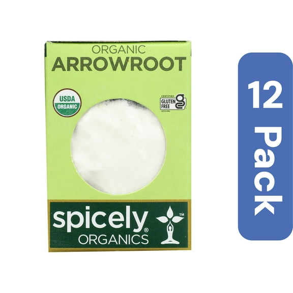 Spicely Organics Arrowroot Spice 0.4 oz (Pack Of 12)