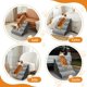 thumbnail image 5 of Escalera para Mascotas de 4 Niveles, Esponja de Alta Densidad, Extraíble y Lavable, Escalera para Perros para Cama y Sofá, Fácil Montaje, Rampa para Perros para Cama, 5 of 7