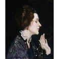 thumbnail image 3 of George Washington Lambert 20x24 Black Modern Framed Museum Art Print Titled - Portrait of a Lady (Thea Proctor) (1916), 3 of 5