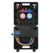 Practical High Quality R134a Aluminumr Manifold Gauge QC13 Adapter Tool Set,