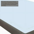 thumbnail image 2 of HNB Store Zipper Fitted Sheet Only, Twin Size 16" Deep Pocket Premium 1000TC Pure Egyptian Cotton - Light Blue, 2 of 6