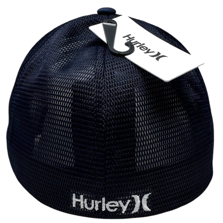 Hurley Men's Hat Port Icon Embroidered Stretch Flex Fit Mesh