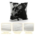 thumbnail image 4 of Qinduosi Gifts, Pillow Covers, Throw Pillow Cover ,Home is Where The Decor Decorative Pillowcase,Cute Dog Decor Decoration, Mom Gifts White, 4 of 5
