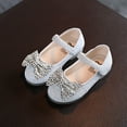 thumbnail image 3 of Girls Shoes Christmas Gift Toddler Girls Dress Shoes Little Kids Mary Jane Princess Girl Ballet Flats Glitter Ballerina Save Big, 3 of 8