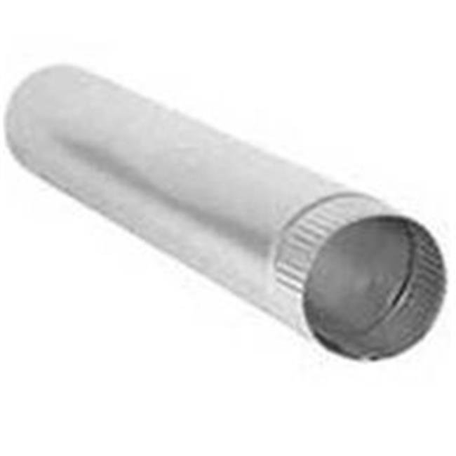 Heavy Gauge Dryer Vent Pipe, 4 x 24 in. Snap Lock, Aluminum Walmart