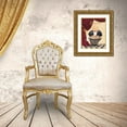 thumbnail image 3 of Brissonnet, Daphne 12x14 Gold Ornate Wood Framed with Double Matting Museum Art Print Titled - The Waiter - Dessert, 3 of 4