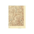 thumbnail image 2 of Topographical Map - Troy New York Sheet - USGS 1893 - Vintage Wall Art, 2 of 4