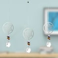 thumbnail image 4 of Fiudx Carillón de Viento de Acero Inoxidable, Colgante de Cristal de Torbellino, Sonido Relajante para Exteriores, Decoración Terapéutica para Jardín, Regalo Conmemorativo, Ambiente Tranquilo, Decora, 4 of 7