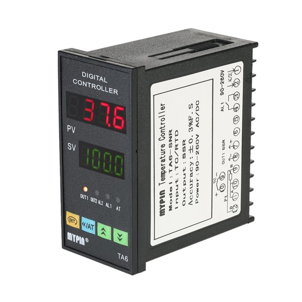 MYPIN TA6-SNR Temperature Controller Dual 4 LED PID Heating Cooling