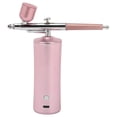 thumbnail image 3 of Inyector de oxígeno facial, humectación profunda, recargable por USB, pulverizador de agua facial de mano con 3 botellas, color rosa, 3 of 15