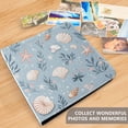thumbnail image 5 of iauyy PU Leather Scrapbook Album | Expandable Binder with 20 Self-Adhesive Pages (11.8x24in)，Shell, 5 of 8