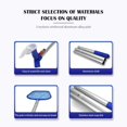 thumbnail image 4 of Yazoeia Aluminum Telescopic Swimming Pool Pole,Adjustable 3/4Piece Expandable Step-Up Length Telescopic Swimming Pool,for Leaf Skimmer Mesh Rake Net Grip Handle for Spa Pond Swimming CJC912-94438, 4 of 9