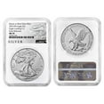 thumbnail image 3 of 2021 (W) $1 Type 2 American Silver Eagle NGC MS70 ER ALS Label, 3 of 3