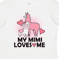 thumbnail image 4 of Inktastic My Mimi Loves Me Llama Girls Toddler T-Shirt, 4 of 5