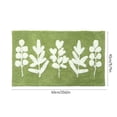 thumbnail image 4 of Xihbxyly Alfombra de Baño con Musgo, Diseño Floral, Suave y Absorbente, Base Antideslizante, Lavable a Máquina, Ideal para Ducha, Diseño de Musgo Verde, Tacto Afelpado Extra Grueso., 4 of 7