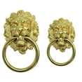 thumbnail image 4 of Perilla de La Del Tirón Del Cajón Del Tocador Del pequeña sala s de La Cabeza Del León Ale _ Colco Anillo de tracción del gabinete, 4 of 7