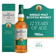 The Glenlivet 12 Year Old Single Malt Scotch Whisky, 750 mL Bottle, 40% ABV