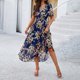 thumbnail image 1 of WILLBEST Vestidos Casuales Para Mujer Verano 2025 Vestido Estampado De Manga Corta Con Cintura Para Mujer Estilo Primavera/Verano, 1 of 3