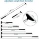 thumbnail image 1 of Paquete de 2 rascadores de espalda extensibles portátiles, herramienta de rascador de espalda telescópico de acero inoxidable de metal con bolsa de transporte ZefeiWu 8390611237929, 1 of 1