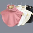 thumbnail image 2 of QJUHUNG Solid Color Turtleneck Fake Collar High Elastic Soft Warm Dicky Collar Winter Thick Coldproof Inside False Collar, 2 of 6