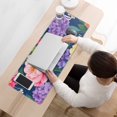 thumbnail image 3 of Long Mouse Pads for Desk,Pioneer Flower Floral Print Pattern Desk Mats on Top Of Desks, Desk Mouse Pad Extra Large with 3mm Non-Slip Base and Stitched Edge for Gaming,Office,Work,Home 31.5"x11.8", 3 of 6