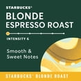 thumbnail image 3 of Starbucks By Nespresso Vertuo Pods, Starbucks Double Blonde Espresso Roast Coffee, 8 Capsules 2.82 oz, 3 of 10