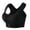 Black, variant on UoCefik 2-in-1 Kyphosis Posture Corrector Bra,Back Shoulder Shaper Seamless Bra Black L
